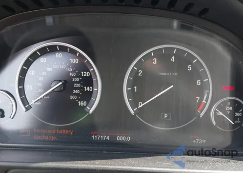 2014 BMW 535 I z USA, uszkodzony, nr VIN WBA5B1C58ED484459